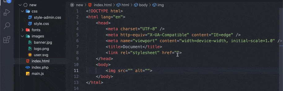 Расширение VSCode Path Intellisense
